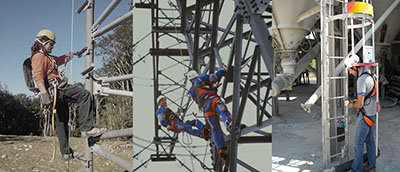 » VERTICAL LIFELINE FALLPROTECTION SYSTEM «<br />READ  MORE